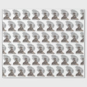 Papier Cadeau Cute Doberman Pinscher Puppy (Plat)