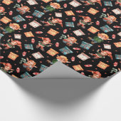 Papier Cadeau Cute elves Motif (Coin)