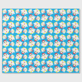 Papier Cadeau Cute ferme de poulet Enfants 1er fête d'anniversai (Plat)