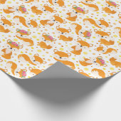 Papier Cadeau Cute Fox (Coin)