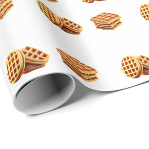 Papier Cadeau Cute gaufre
