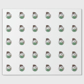 Papier Cadeau Cute Ghost Coffee Paper Cup – Funny Cartoon Dispos (Plat)