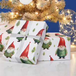 Papier Cadeau Cute Gnome