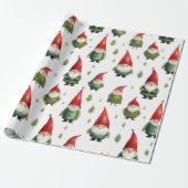 Papier Cadeau Cute Gnome (Déroulé)