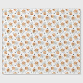 Papier Cadeau Cute Halloween (Plat)