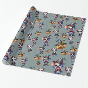 Papier Cadeau Cute Halloween