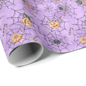 Papier Cadeau Cute Halloween (Coin rond)