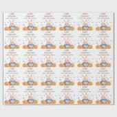 Papier Cadeau Cute Halloween Cauldron Baby brasse douche (Plat)