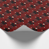 Papier Cadeau Cute Halloween Vampire Patterned (Coin)