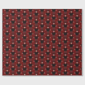 Papier Cadeau Cute Halloween Vampire Patterned (Plat)
