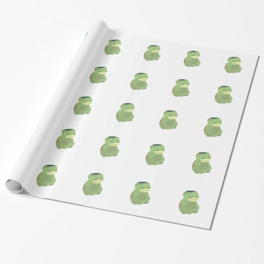 Papier Cadeau Cute Kappa (Déroulé)
