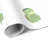 Papier Cadeau Cute Kappa (Coin rond)