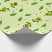 Papier Cadeau Cute kawaii avocado (Coin)