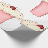 Papier Cadeau Cute Kawaii Cupcake Milkshake avec cerise