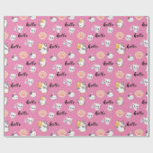 Papier Cadeau Cute kitty (Plat)