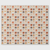 Papier Cadeau Cute Kitty Chat (Plat)