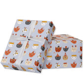 Papier Cadeau Cute Kitty Chat