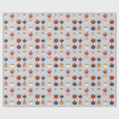 Papier Cadeau Cute Kitty Chat (Plat)