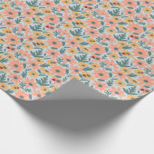 Papier Cadeau Cute Ladybug Polka point Daisy Flower Motif girly (Coin)