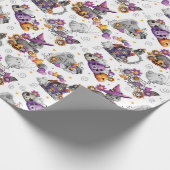 Papier Cadeau Cute Little Spooky Halloween (Coin)