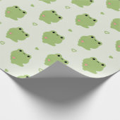 Papier Cadeau Cute Love Frog (Coin)