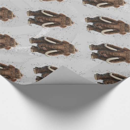 Papier Cadeau Cute Mastodon (Coin)