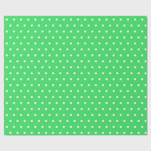 Papier Cadeau Cute Moderne Simple Clair Vert Clair Clair Clair C (Plat)