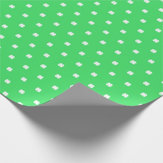 Papier Cadeau Cute Moderne Simple Clair Vert Clair Clair Clair C (Coin)