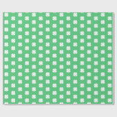 Papier Cadeau Cute Moderne Simple Clair Vert Clair Clair Clair C (Plat)