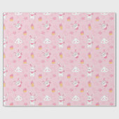 Papier Cadeau Cute Motif Bunny (Plat)