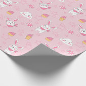 Papier Cadeau Cute Motif Bunny (Coin)