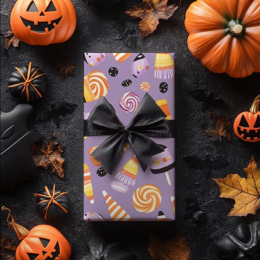 Papier Cadeau Cute Motif Candycorn