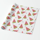 Papier Cadeau Cute Motif Watermelon (Déroulé)