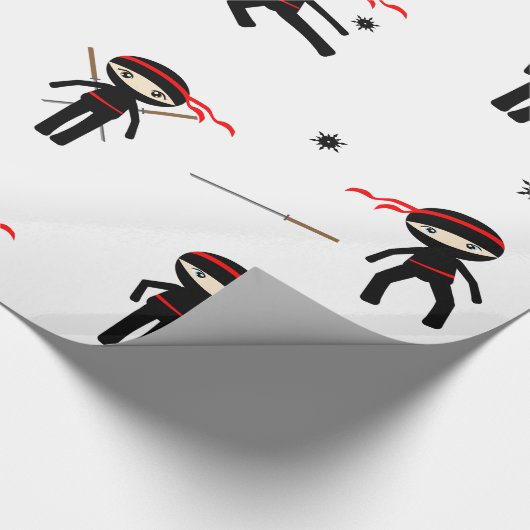 Papier Cadeau Cute Ninjas (Coin)