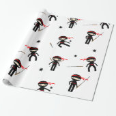 Papier Cadeau Cute Ninjas (Déroulé)