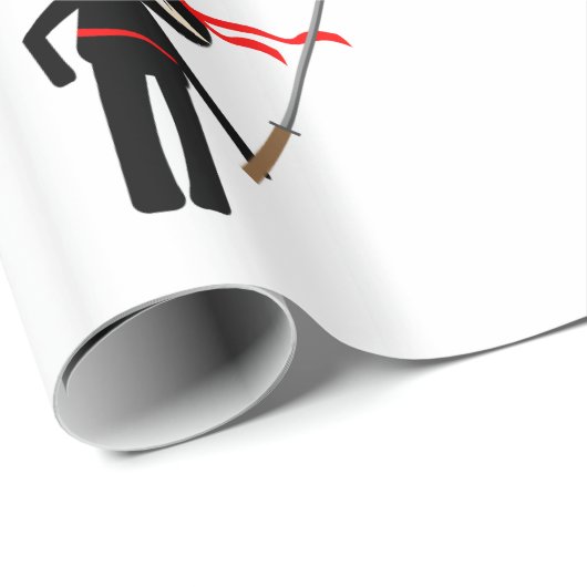 Papier Cadeau Cute Ninjas (Coin rond)