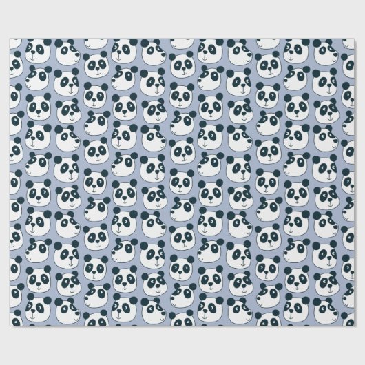 Papier Cadeau Cute ours Panda (Plat)