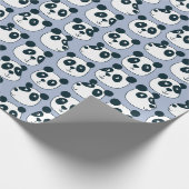 Papier Cadeau Cute ours Panda (Coin)
