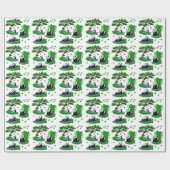 Papier Cadeau cute panda (Plat)