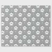 Papier Cadeau Cute Panda (Plat)