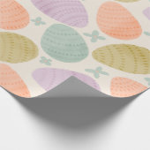 Papier Cadeau Cute Pastel Easter Egg Seamless Pattern (Coin)