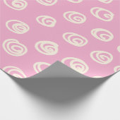 Papier Cadeau Cute Pastel Swirls - Motif Abstrait Print Wrappi (Coin)