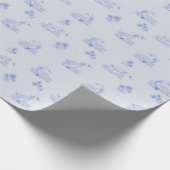 Papier Cadeau Cute pays Goose Toile Motif (Coin)