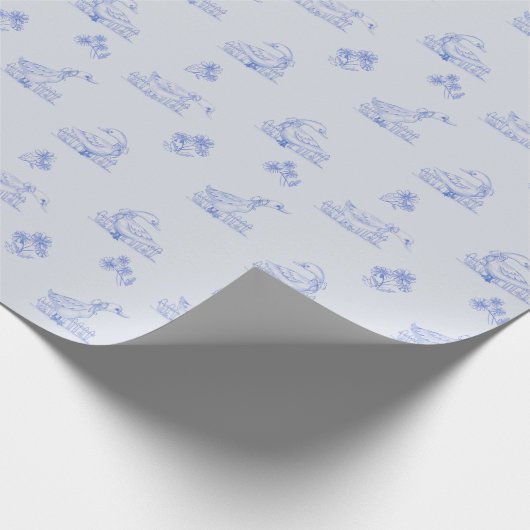 Papier Cadeau Cute pays Goose Toile Motif (Coin)