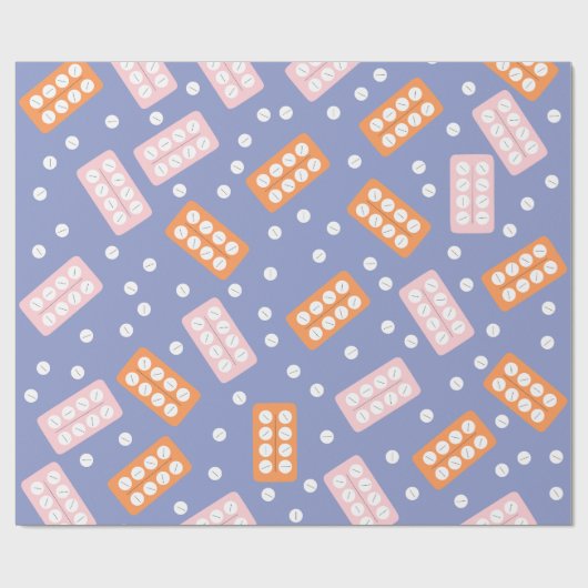 Papier Cadeau Cute Pharmacy Tech Tissue Paper (Plat)