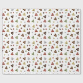 Papier Cadeau Cute Poop émoji drôles idées cadeaux (Plat)