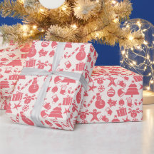 Cute Red Christmas Pattern -  Festive & Fun 