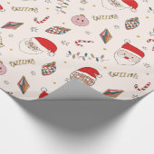 Papier Cadeau Cute rétro Super (Coin)