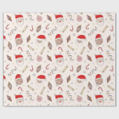 Papier Cadeau Cute rétro Super (Plat)