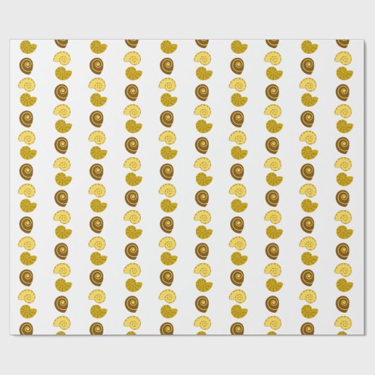 Papier Cadeau Cute shell arrangement on  (Plat)